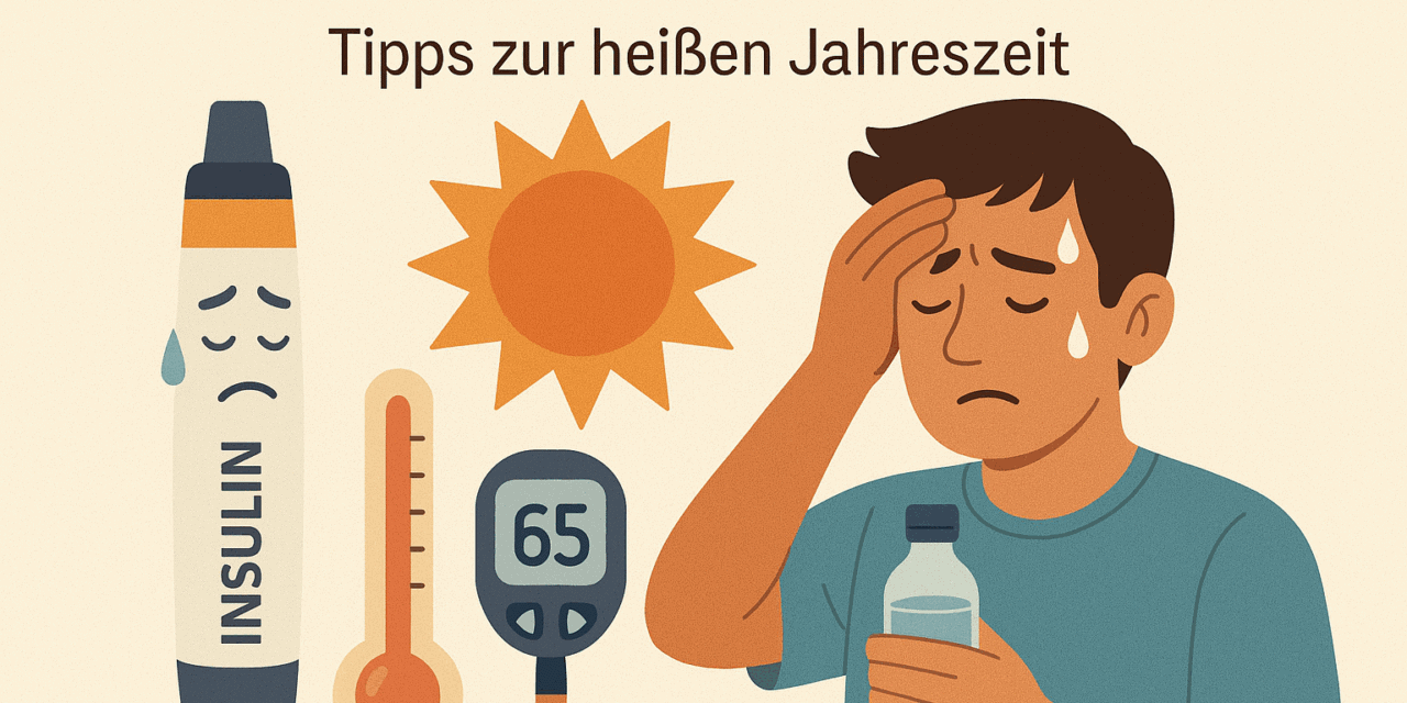 Hitzefalle August: So bewältigen Sie Diabetes und Sommerhitze sicher